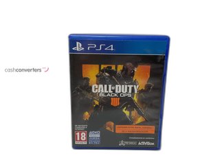 call of duty: black ops 4 ps4