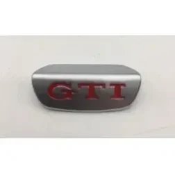 Emblema volante VW GTI color rojo