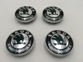 4 centros de rueda Skoda 60 mm