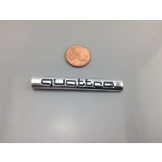 Emblema Audi Quattro logo negro Q5 Q7