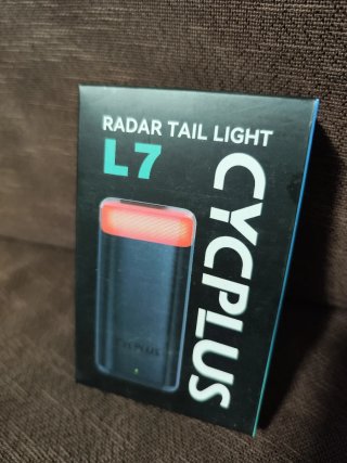Radar posteriore per bici CYCPLUS L7