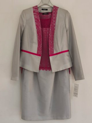 Conjunto ceremonia mujer 3 piezas talla 44 nuevo