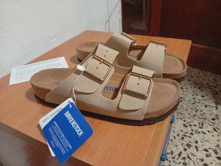 Sandalias Birkenstock Beige Talla 38