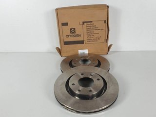 DISCO FRENO DELANTERO CITROEN CITROEN C3 PLURIEL 2003-2011
