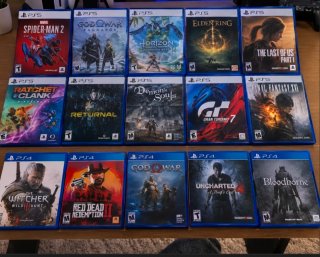 Lote Juegos PS5 y PS4