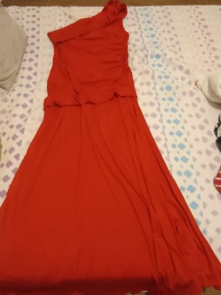 Vestido rojo de fiesta