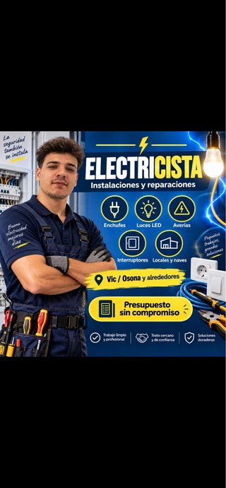 ELECTRICISTA 24h – REPARACIONES E INSTALACIONES