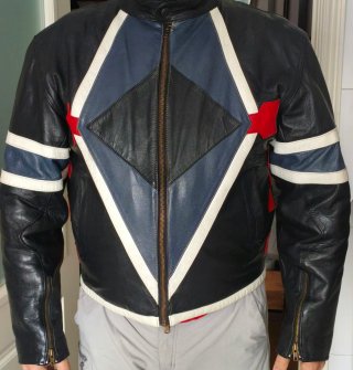 Chaqueta Cuero Vintage Solopiel Talla M