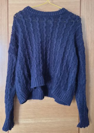 Jersey H&M Divided Azul Marino Talla S