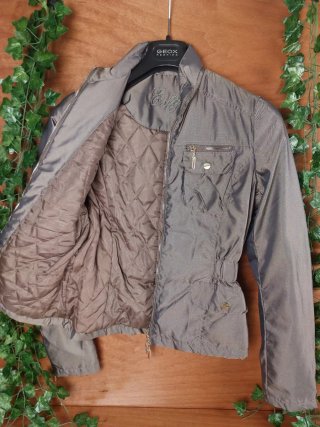 Giacca Grigia con interno Trapuntato Utility