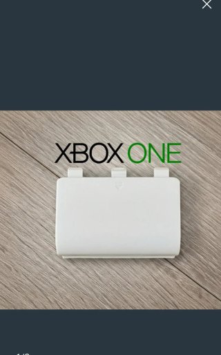 Tapa de Batería Mando Xbox One Blanca