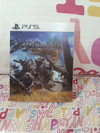 Funda Lenticular Monster Hunter Wilds PS5 nueva