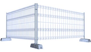Vallas de obra metálicas