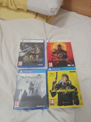 Pack de 4 Juegos para PS4 y PS5