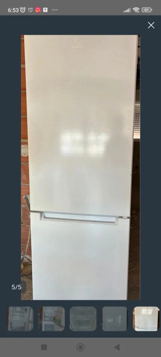 Frigorífico blanco Indesit