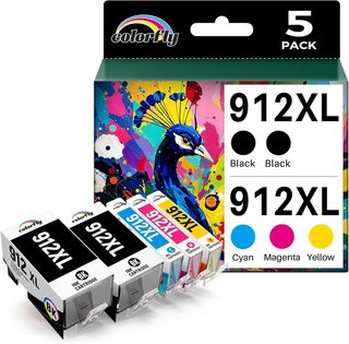 COLORFLY 912XL pack 5 HP OfficeJet Pro 8022