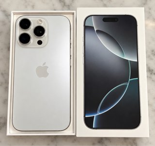 iPhone 16 Pro 256GB Bianco Titanio Nuovo Senza Scatolone