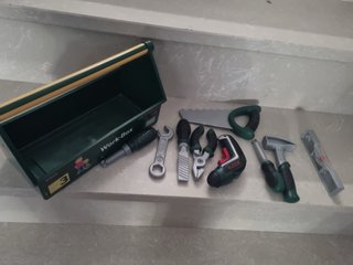 Set de Herramientas de Juguete con Caja