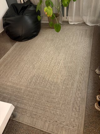 Alfombra gris 160x230cm