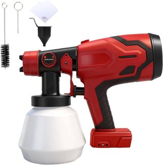 ROADTIME Pulverizador Pintura HVLP 1l 4 boquillas