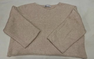 Jersey Zara Lana Beige Talla M