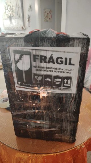 Tocador imballato e pronto per il trasporto