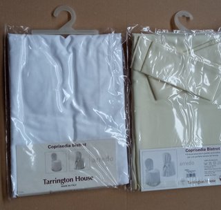 Coprisedia  Beige/Bianco