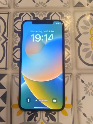 iPhone X Nero 64GB 85% Batteria originale