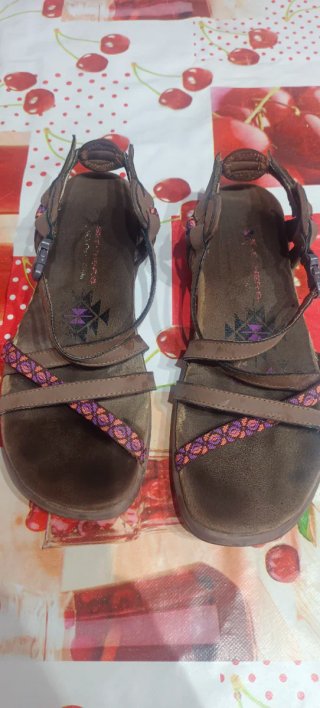 Sandalias Skechers Marrón Multicolor