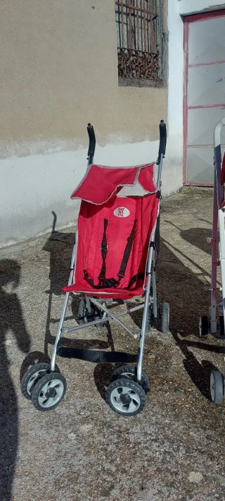 Silla de paseo Prenatal roja