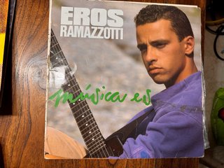 Vinilo Eros Ramazzotti - Música es