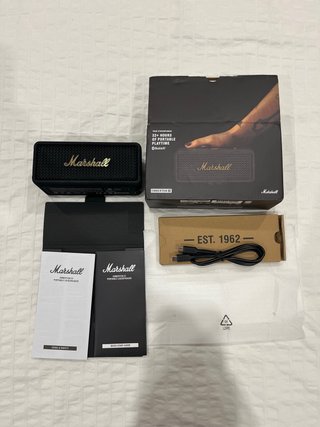 Altavoz Marshall Emberton III Negro