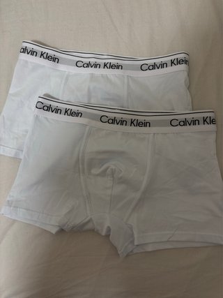 Pack 2 Calzoncillos Calvin Klein Blancos