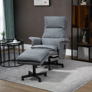 Sillón relax masaje gris