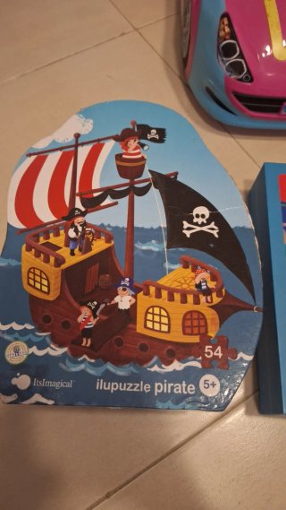 Puzzle Barco Pirata ItsImagical 54 piezas