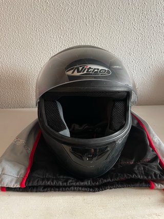 Casco Nitro Racing N120 Negro Talla L