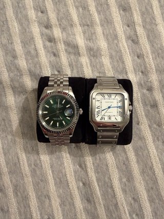 Prezzo negoziabile. Pacchetto 2 orologi Cartier e Rolex.