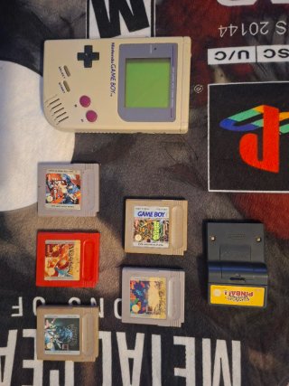 Nintendo Game Boy Clásica con 6 Juegos