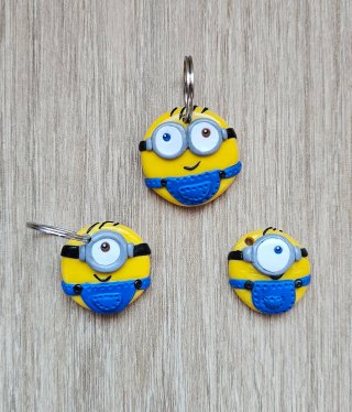 Chapas Minion para Perro