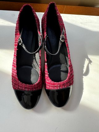 Bailarinas AROTTI tweed charol talla 39
