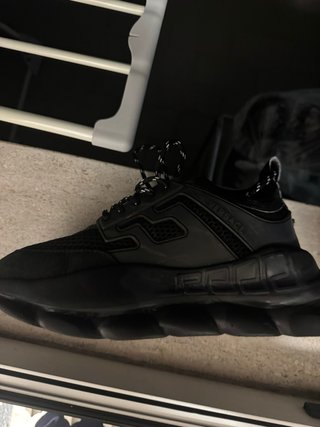 Sneakers Versace Chain Reaction Nere