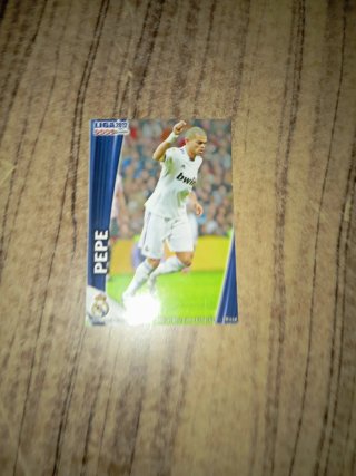 Cromo de Pepe - Liga 2012 Real Madrid