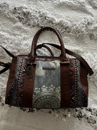 Bolso desigual vaquero