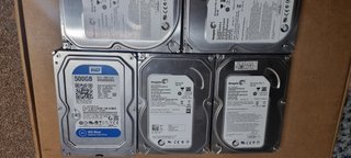 Lote 5 Discos Duros 3.5 Seagate y WD