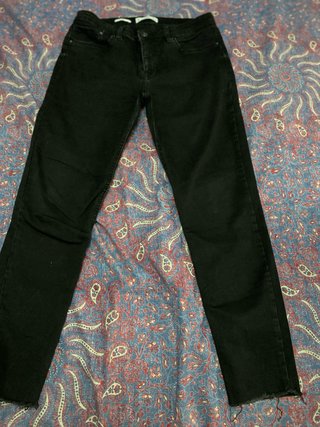 Pantalón Negro Mango