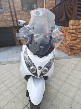SYM Maxsym 400 Scooter 2013 Blanca