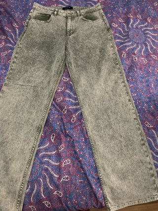 Pantalón Vaquero Verde Massimo Dutti
