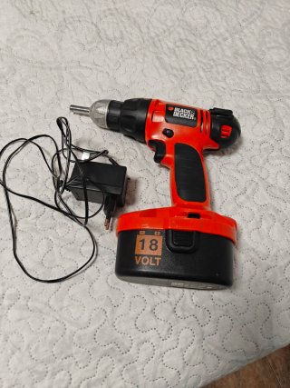 Taladro Inalámbrico Black & Decker 18V