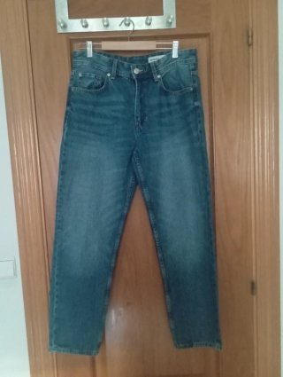 Pantalón vaquero Bershka azul Talla 40 hombre