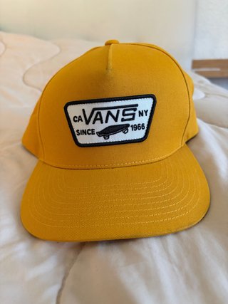 Gorra Vans Amarilla Patch